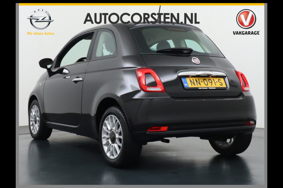 Fiat 500 1.0T TwinAir Airco Cruise Control Lmv 15" ABS ASR ESP BAS Pop Isofix Elektrische ramen CV-Afstand bediend Knie-Airbag Orig.NLse auto