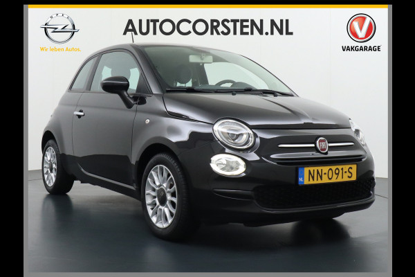 Fiat 500 1.0T TwinAir Airco Cruise Control Lmv 15" ABS ASR ESP BAS Pop Isofix Elektrische ramen CV-Afstand bediend Knie-Airbag Orig.NLse auto