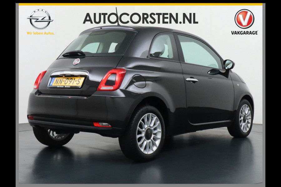 Fiat 500 1.0T TwinAir Airco Cruise Control Lmv 15" ABS ASR ESP BAS Pop Isofix Elektrische ramen CV-Afstand bediend Knie-Airbag Orig.NLse auto