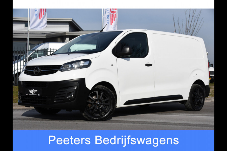 Opel Vivaro 2.0 CDTI L2H1 Black & White Edition Cruise, Carplay, Sensoren, 122PK. Multimedia, velgen 17'', UNIEK!