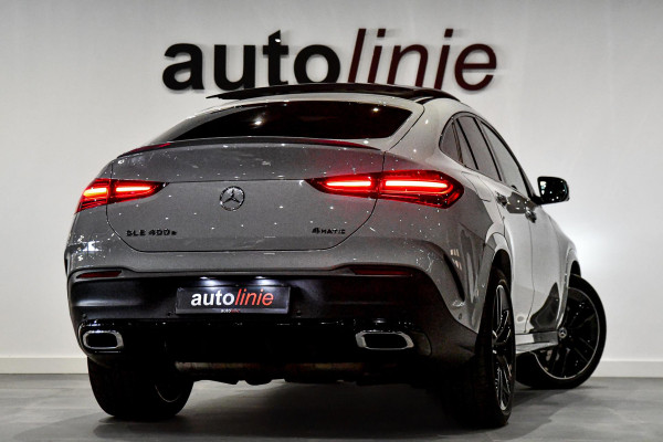 Mercedes-Benz GLE Coupé 400 e 4MATIC AMG. BTW, Pano, Memory, Carbon, 360 3D, Distro+, Koeling, HUD, Burm, Keyless, Stuurvw!