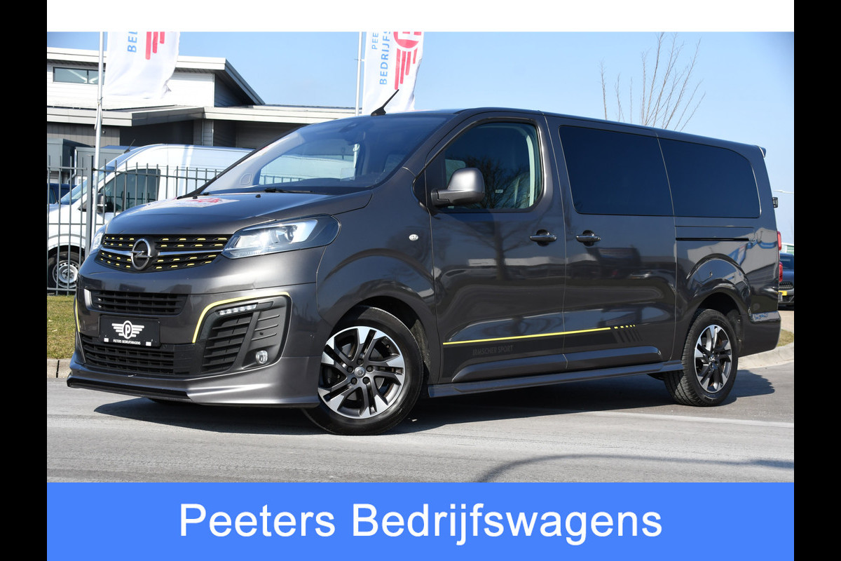 Opel Vivaro 2.0 CDTI L3H1 DC Irmscher Sport Camera, Cruise, Carplay, 2 x Schuifdeur, Clima, Stoelverwarming, keyless, Automaat, Uniek!