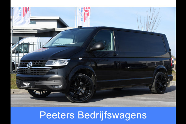 Volkswagen Transporter 2.0 TDI L2H1 30 Black Edition Highline Adaptieve Cruise, Camera, LED, Carplay, 150PK, Sensoren, Stoelverwarming, UNIEK!