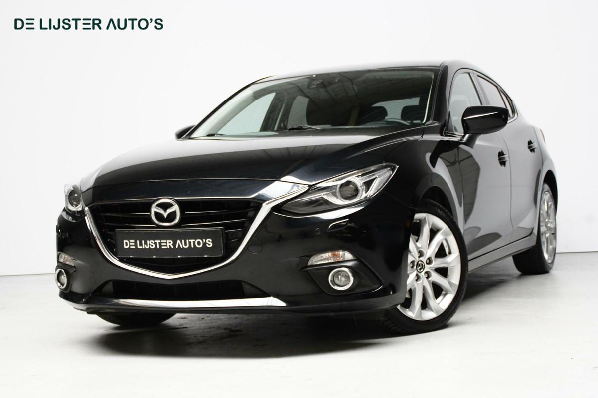 Mazda 3 2.0 SkyActiv-G 120 GT-M Sport Automaat |NAVIGATIE, CRUISE, HUD, CLIMATE, STOELVERWARMING, CAMERA, PDC, BOSE SOUND, 18 INCH|