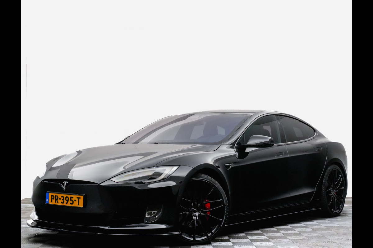 Tesla Model S 100D Ludicrous+ Performance 750pk/970nm AeroPack (panodak,alcantara hemel,carbon,autopilot)