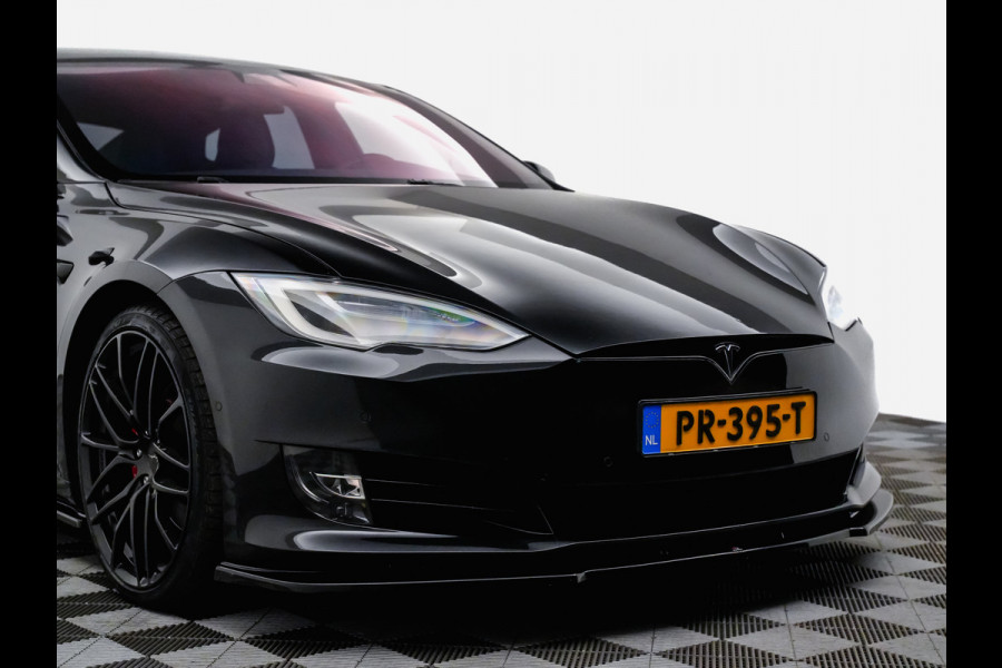 Tesla Model S 100D Ludicrous+ Performance 750pk/970nm AeroPack (panodak,alcantara hemel,carbon,autopilot)