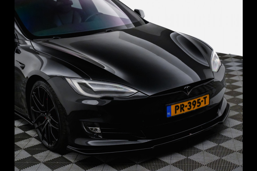 Tesla Model S 100D Ludicrous+ Performance 750pk/970nm AeroPack (panodak,alcantara hemel,carbon,autopilot)