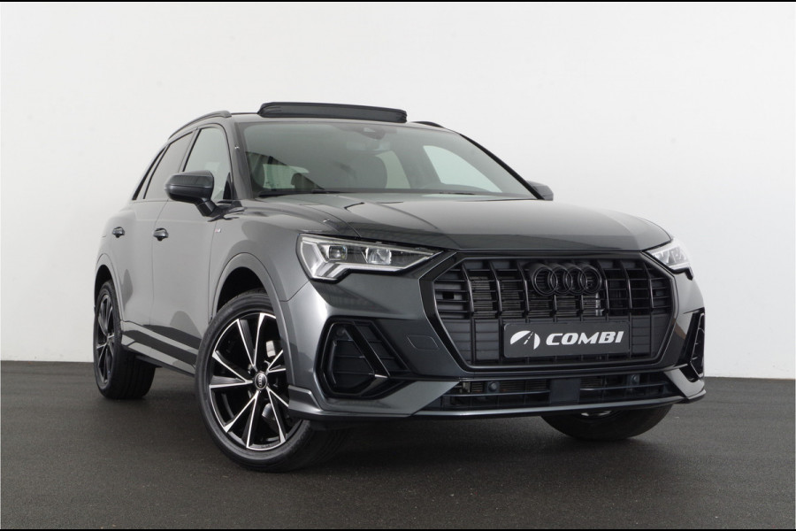 Audi Q3 35 TFSI S line edition > S-line/Pano.schuif/trekhaak/zwart-pakket/camera... | 6474 |