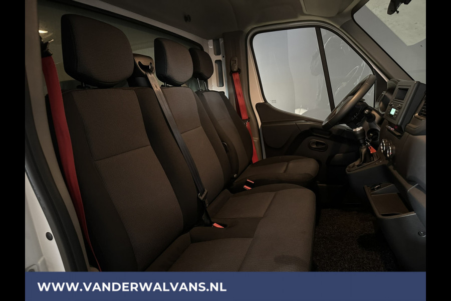 Renault Master 2.3 dCi 146pk Bakwagen 232cm Hoog Laadklep Zijdeur Euro6 Airco | Lat om Lat betimmering | LED Cruisecontrol, Bijrijdersbank