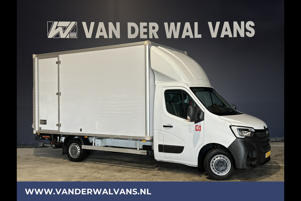 Renault Master 2.3 dCi 146pk Bakwagen 232cm Hoog Laadklep Zijdeur Euro6 Airco | Lat om Lat betimmering | LED | Cruisecontrol Bijrijdersbank