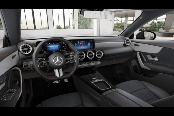 Mercedes-Benz CLA-Klasse Shooting Brake 250 e Star Edition AMG Line | Nightpakket | KEYLESS-GO | Parkeerpakket met achteruitrijcamera | 	EASY PACK achterklep | Dodehoekassistent | MULTIBEAM LED | Zitcomfortpakket | Sfeerverlichting | Verwarmde stoelen vooraan |