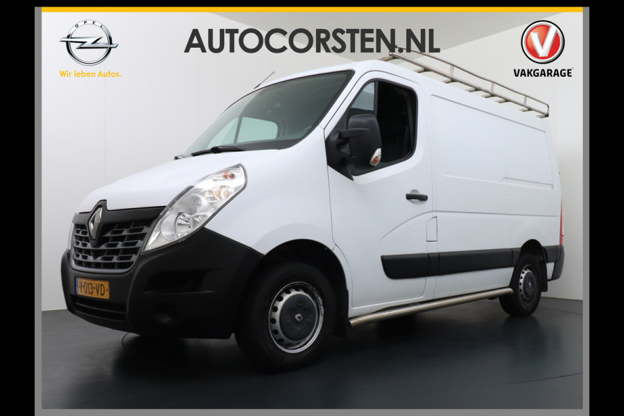 Renault Master T33 2.3 dCi L1H1 Imperiaal Trekhaak 3-Persoons A.Camera Airco Cruise Control Lat om lat betimmering Betonplex Vloer Bluetooth Sidebars 1e Eigenaar  EURO 6 Y