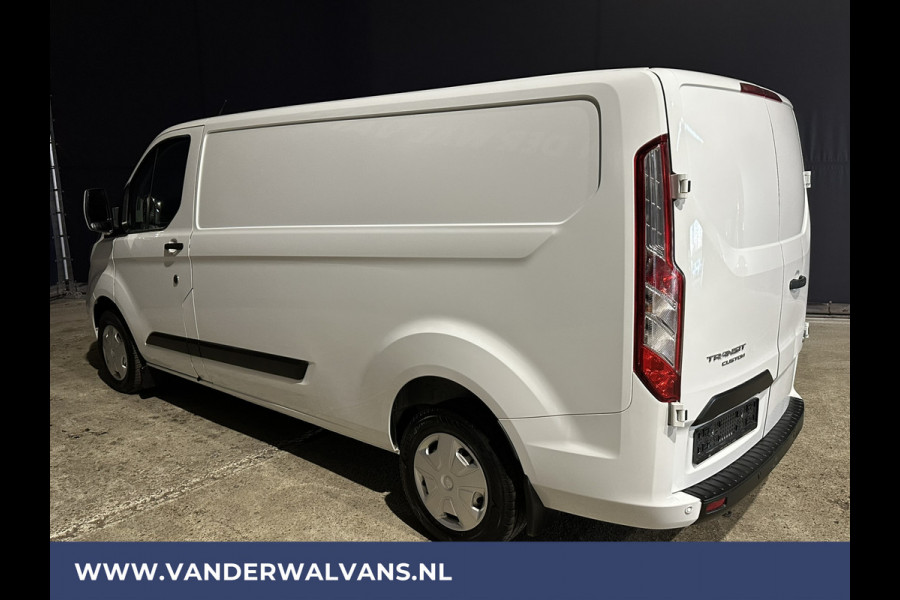 Ford Transit Custom 2.0 TDCI 131pk L2H1 Euro6 ** Airco | LED | Cruisecontrol | Verwarmde voorruit | Parkeersensoren Bijrijdersbank, 2800kg trekvermogen