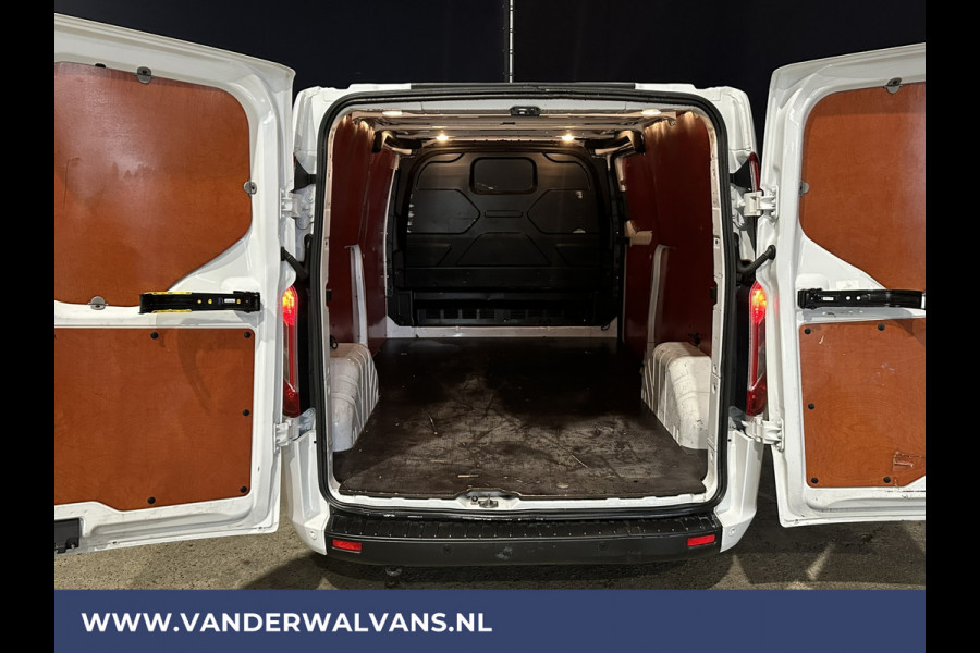 Ford Transit Custom 2.0 TDCI 131pk L2H1 Euro6 ** Airco | LED | Cruisecontrol | Verwarmde voorruit | Parkeersensoren Bijrijdersbank, 2800kg trekvermogen