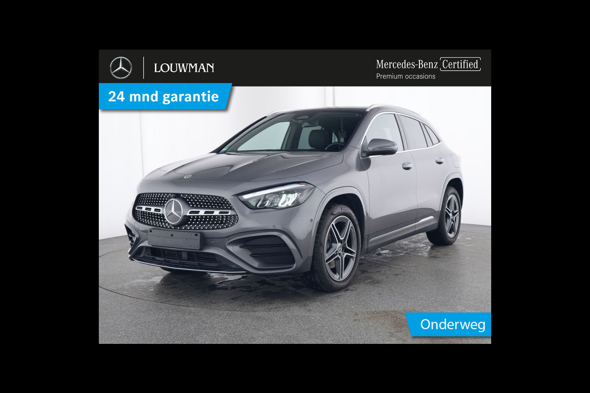 Mercedes-Benz GLA 250 e AMG Face Lift Plug-In Hybride | AMG Line | Panorama Schuif-Kanteldak | Dodehoekassist | Sfeerverliichting | 11kW laden | Stuur en Stoelverwarming | Inclusief 24 maanden MB Certified garantie voor Europa.