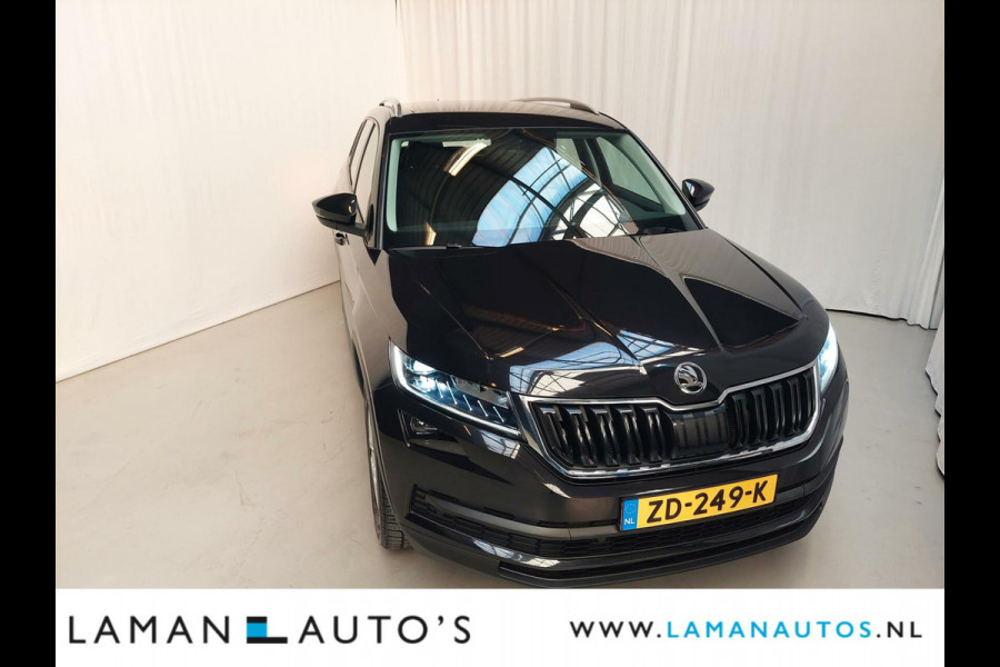 Škoda Kodiaq 1.5 TSI 150pk DSG Ambition Business Aut. | CarPlay ECC Navi 18" LMV Trekhaak Adaptive Cruise LED Camera Metallic | Voorschoten