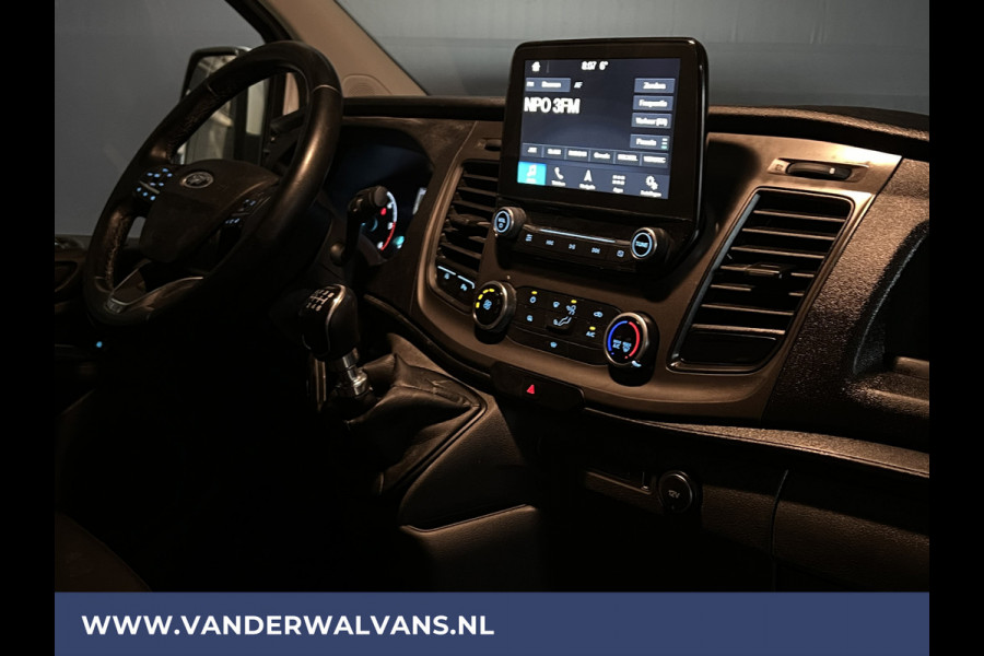 Ford Transit Custom 2.0 TDCI L1H1 Euro6 Airco | Navigatie | Camera | LED | Cruisecontrol | Trekhaak | Verwarmde voorruit Parkeersensoren, Bijrijdersbank