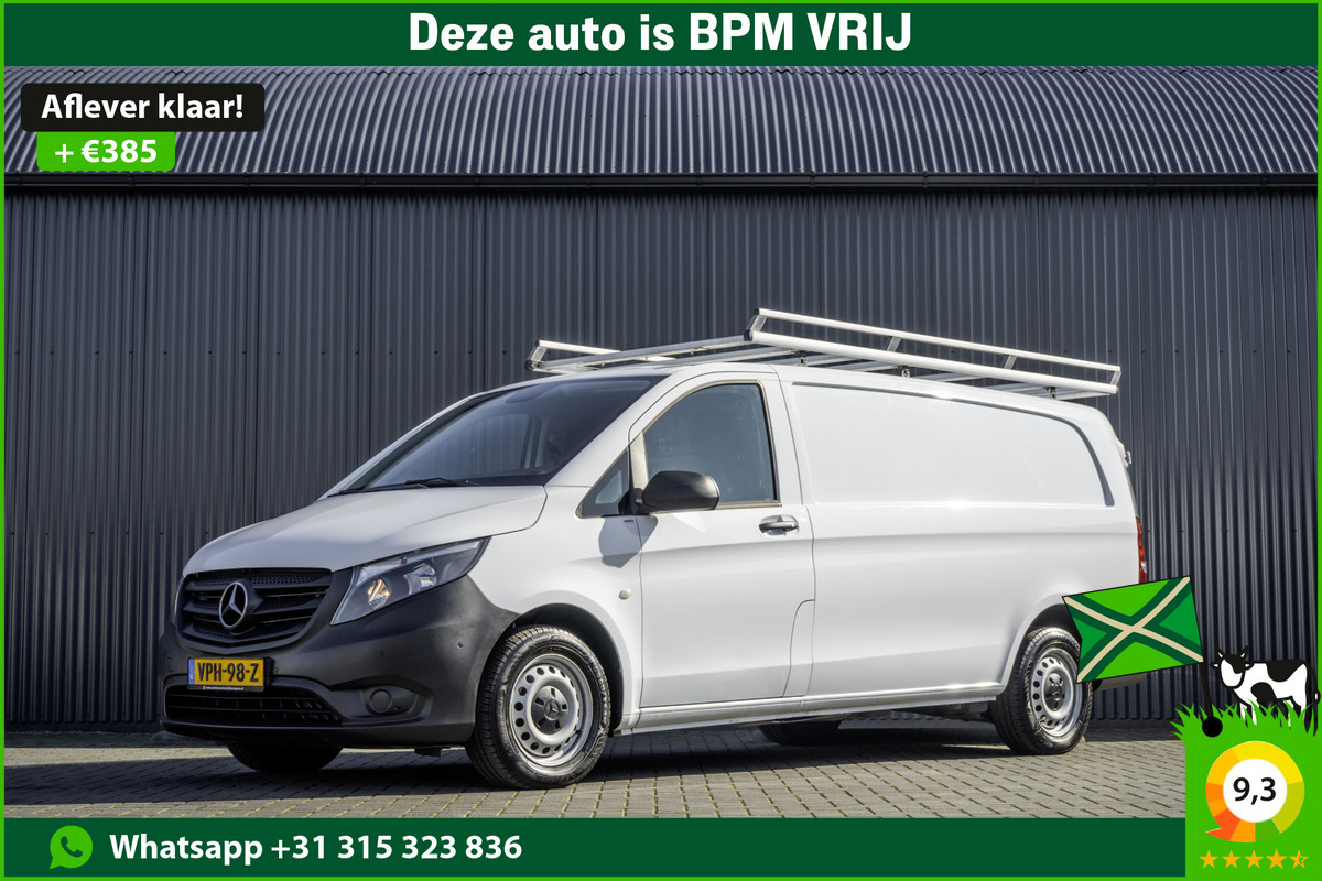 Mercedes-Benz Vito 116 CDI L3H1 XL | 164 PK | Euro 6 | Cruise | Carplay | Airco | Camera | PDC