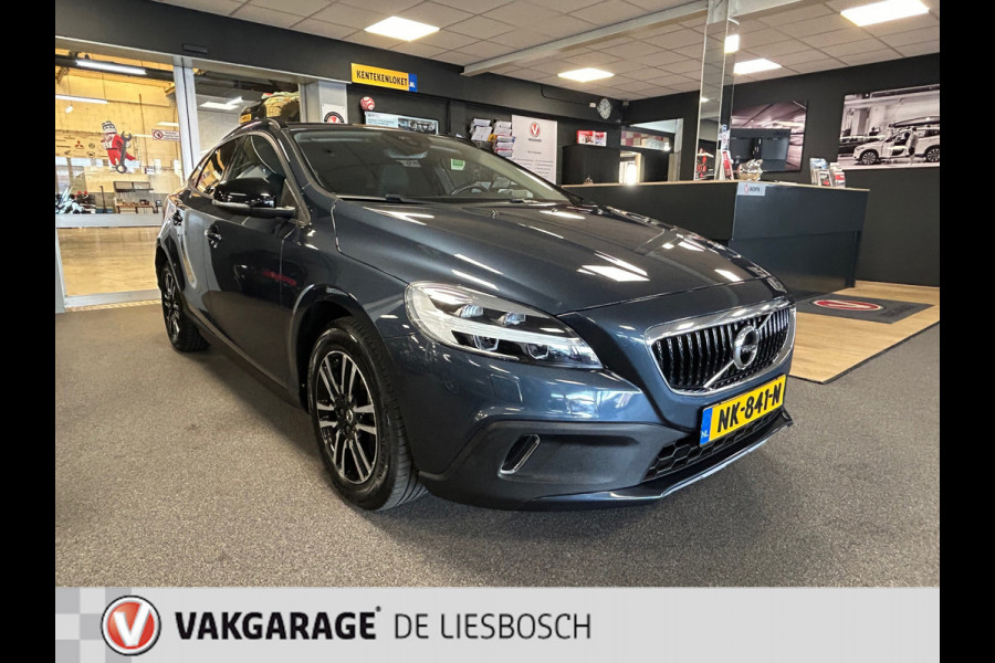 Volvo V40 Cross Country 2.0 D3 Nordic+,leer,led,navi,pdc,cruisec, boeken,orig. nederlands