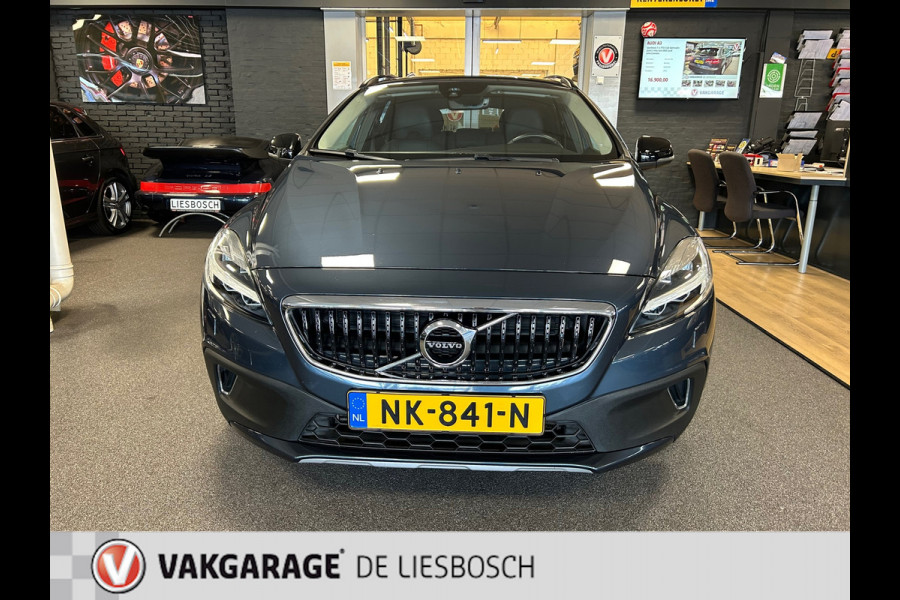 Volvo V40 Cross Country 2.0 D3 Nordic+,leer,led,navi,pdc,cruisec, boeken,orig. nederlands