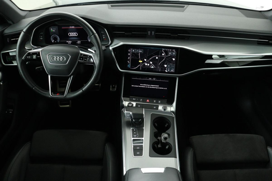 Audi A6 55 TFSIe quattro | 367pk | Adaptive cruise | Stoel & stuurverwarming | Carplay | Camera | Leder/Alcantara | Matrix LED | Side Assist