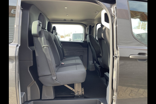 Ford Transit Custom 320 2.0 TDCI L2H1 Trend originele Ford DC 5 persoons / vaste prijs rijklaar € 43.950 ex btw / lease vanaf € / dubbele schuifdeur links rechts / stoelverwarming / trekhaak !