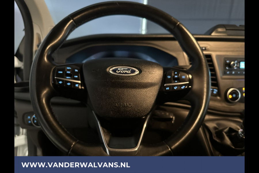 Ford Transit Custom 2.0 TDCI L2H1 Euro6 Airco | LED | Cruisecontrol | Verwarmde voorruit | Parkeersensoren Bijrijdersbank