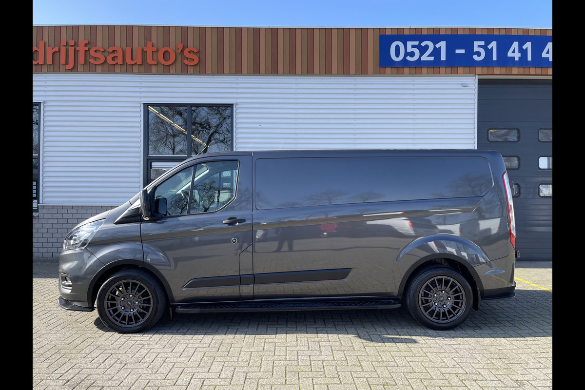 Ford Transit Custom 320 2.0 TDCI 170pk L2H1 Limited / vaste prijs rijklaar € 19.950 ex btw / lease vanaf € 366 / lichtemetalen velgen / magnetic grey metallic / trekhaak 2800 kg !