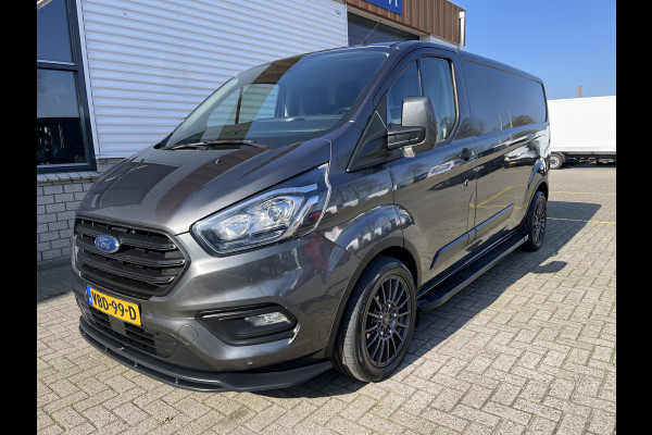 Ford Transit Custom 320 2.0 TDCI 170pk L2H1 Limited / vaste prijs rijklaar € 19.950 ex btw / lease vanaf € 366 / lichtemetalen velgen / magnetic grey metallic / trekhaak 2800 kg !