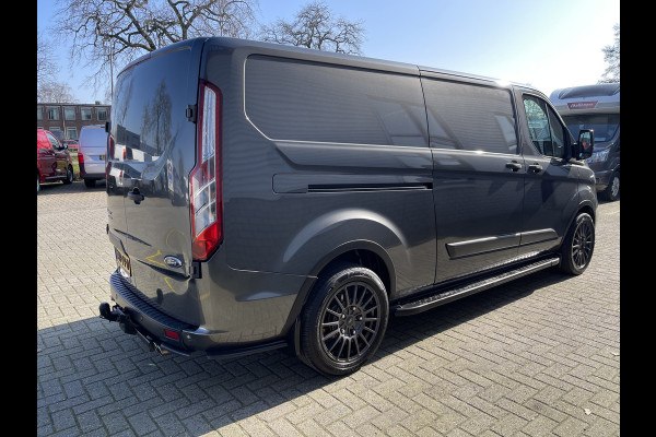 Ford Transit Custom 320 2.0 TDCI 170pk L2H1 Limited / vaste prijs rijklaar € 19.950 ex btw / lease vanaf € 366 / lichtemetalen velgen / magnetic grey metallic / trekhaak 2800 kg !