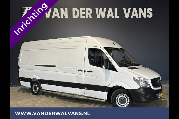 Mercedes-Benz Sprinter 316NGT Automaat L3H2 *Post NL inrichting* Euro6 Camera | Schappen sidebars, 270 graden achterdeuren, doorloopdeur