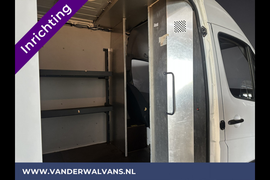 Mercedes-Benz Sprinter 316NGT Automaat L3H2 *Post NL inrichting* Euro6 Camera | Schappen sidebars, 270 graden achterdeuren, doorloopdeur