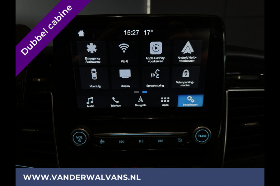 Ford Transit Custom 2.0 TDCI 131pk L2H1 Dubbele cabine Euro6 Airco | 6-Zits | 2x zijdeur | Xenon | Navigatie | Camera | LED | LM Velgen Cruisecontrol, Trekhaak, Apple Carplay, Android Auto, Stoelverwarming, Verwarmde voorruit,