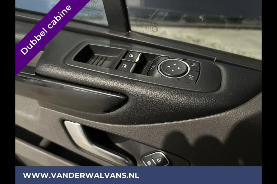 Ford Transit Custom 2.0 TDCI 131pk L2H1 Dubbele cabine Euro6 Airco | 6-Zits | 2x zijdeur | Xenon | Navigatie | Camera | LED | LM Velgen Cruisecontrol, Trekhaak, Apple Carplay, Android Auto, Stoelverwarming, Verwarmde voorruit,