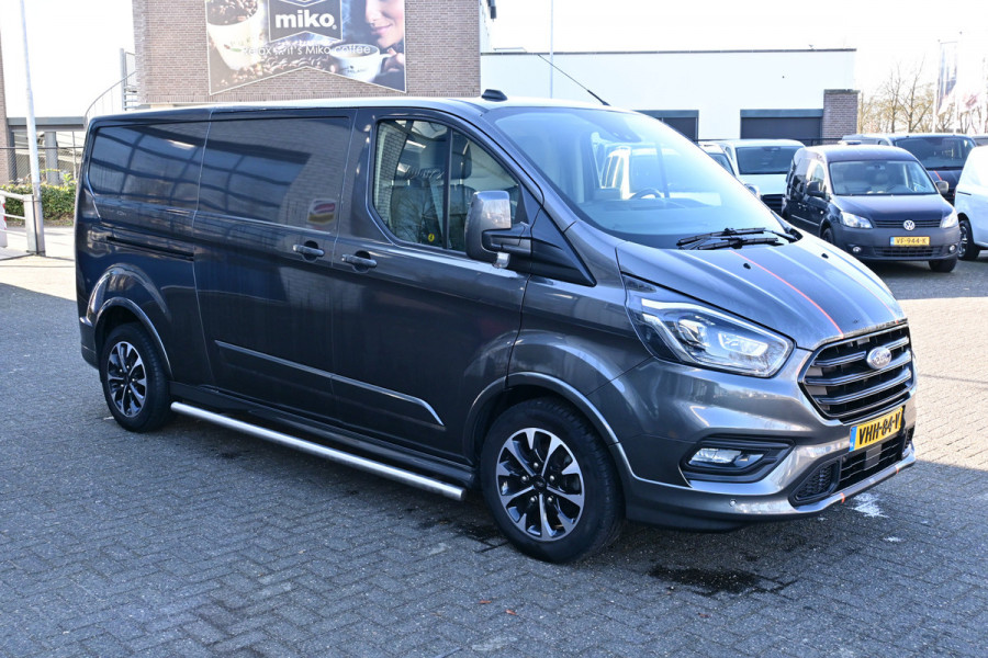 Ford Transit Custom Sport L2 2.0 TDCI 185 pk 3200 KG trekhaak, 2 Schuifdeuren, Standkachel, Xenon, ACC