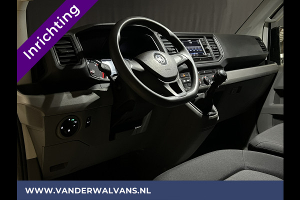 Volkswagen Crafter 2.0 TDI 141pk L3H2 L2H1 inrichting Euro6 Airco | Camera | Apple Carplay | Android Auto | Parkeersensoren Bijrijdersbank, 3000kg trekvermogen