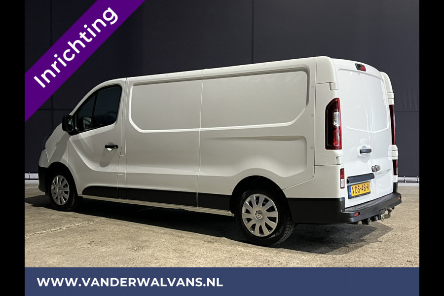 Renault Trafic 2.0 dCi 120pk L2H1 inrichting Euro6 Airco | Omvormer | LED | Camera | Navigatie | Cruisecontrol Trekhaak, Parkeersensoren, Bijrijdersbank