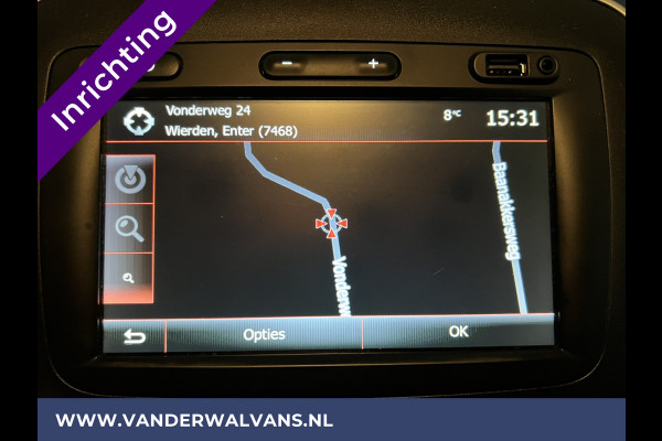 Renault Trafic 2.0 dCi 120pk L2H1 inrichting Euro6 Airco | Omvormer | LED | Camera | Navigatie | Cruisecontrol Trekhaak, Parkeersensoren, Bijrijdersbank