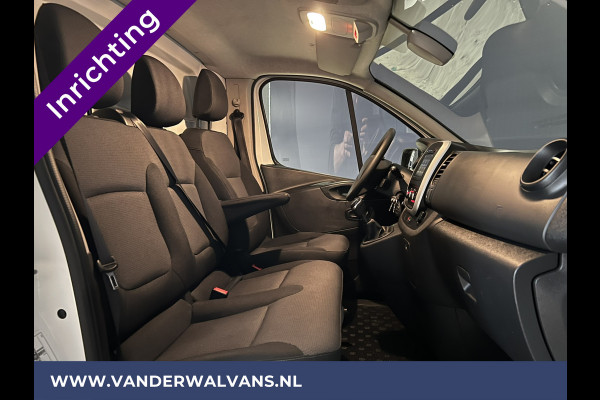 Renault Trafic 2.0 dCi 120pk L2H1 inrichting Euro6 Airco | Omvormer | LED | Camera | Navigatie | Cruisecontrol Trekhaak, Parkeersensoren, Bijrijdersbank