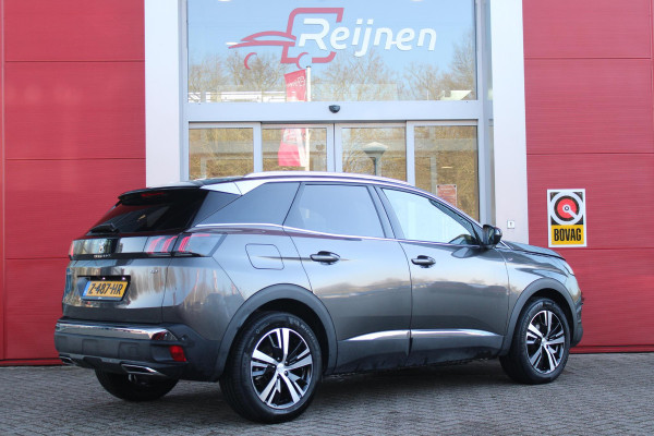 Peugeot 3008 1.2 Hybrid 136PK GT | 360° CAMERA | NAVIGATIE | ADAPTIVE CRUISE CONTROL | APPLE CARPLAY/ANDROID AUTO | CLIMATE CONTROL | 18" LICHTMETALEN VELGEN | DODEHOEK DETECTIE | KEYLESS ENTRY/START | FULL LED KOPLAMPEN | PARKEERSENSOREN VOOR EN ACHTER | DAB+ RADIO | LANE ASSIST |