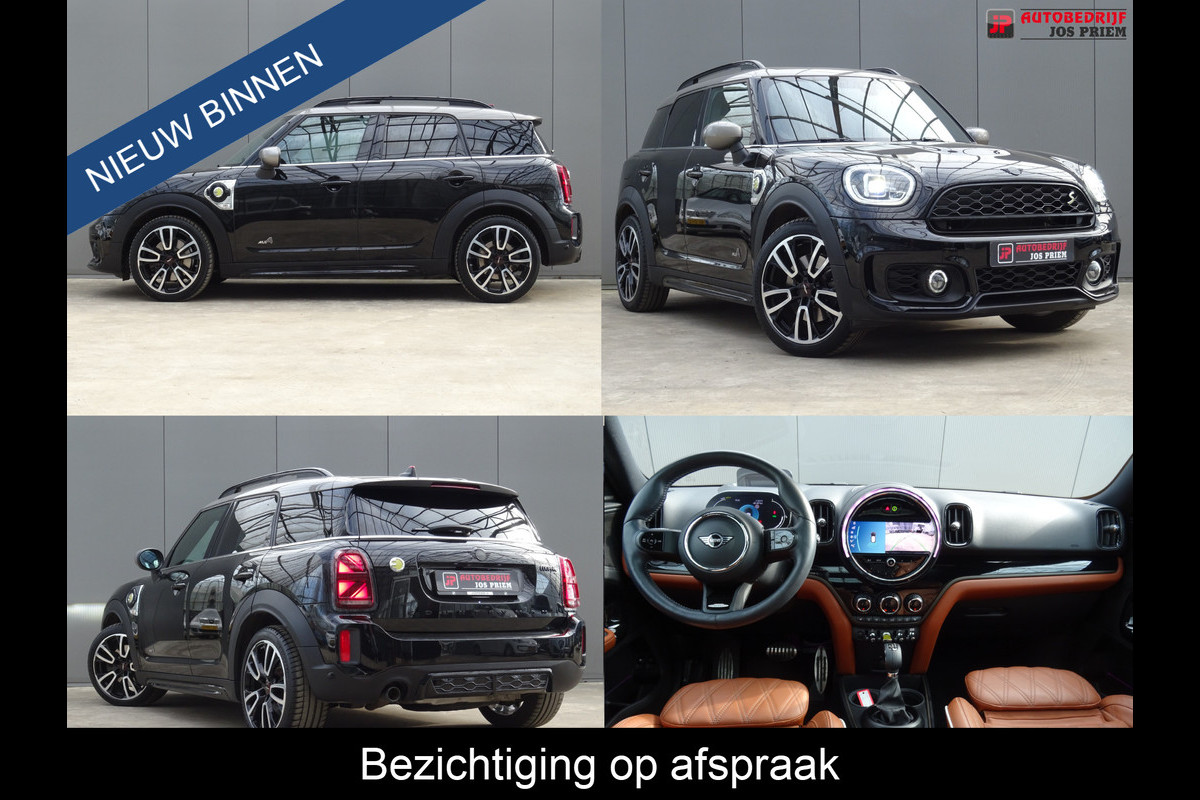 MINI Countryman 2.0 Cooper S E ALL4 John Cooper Works * JCW * H/K * PANORAMADAK * LUXE UITV. !!