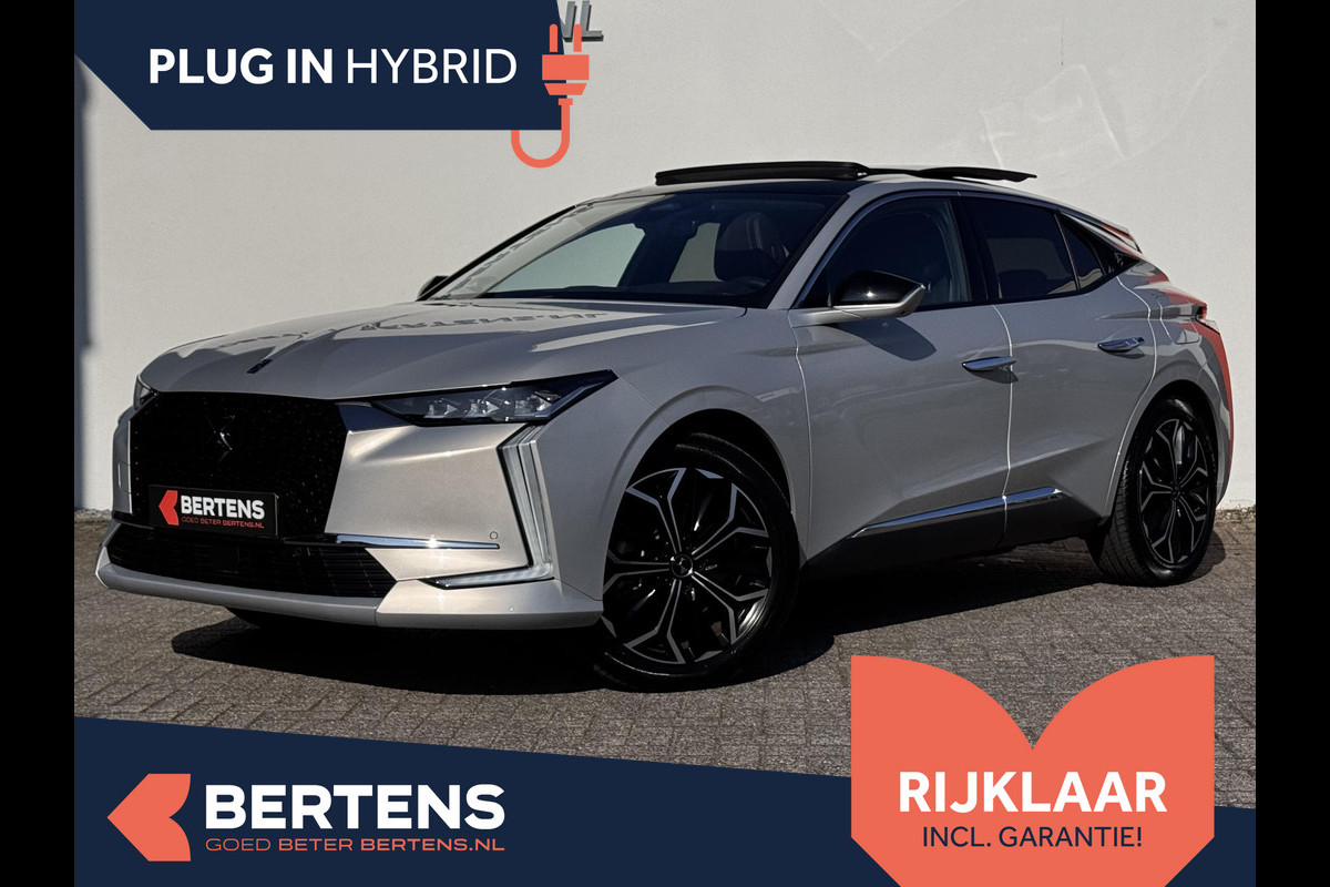 DS DS 4 E-Tense Rivoli 225pk PHEV | Panoramadak | Lederen bekleding | Zeer compleet | Prijs is rijklaar