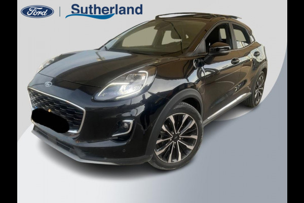 Ford Puma 1.0 EcoBoost Hybrid Titanium X | 155pk Automaat | Panoramadak | Adaptive cruise control | Winter-pack | Full-LED koplampen | Handsfree bedienbare achterklep | Dodehoeksensoren