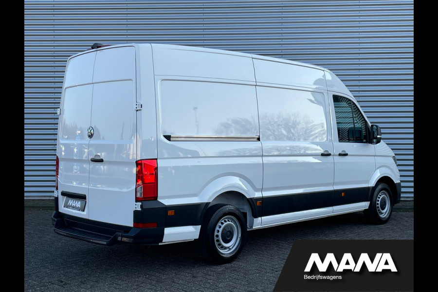 Volkswagen Crafter 35 2.0 140pk L3H3 3.140 Airco Cruise Camera Sensoren CarPlay Bijrijdersbank Ergo-Stoel Bluetooth Laadruimtebekleding 12V SideLig