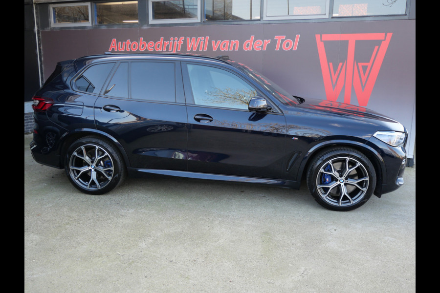 BMW X5 xDrive45e M-SPORT | PANORAMA | LASER | TREKHAAK | H/K | CARBON ZWART | 1e EIG!!