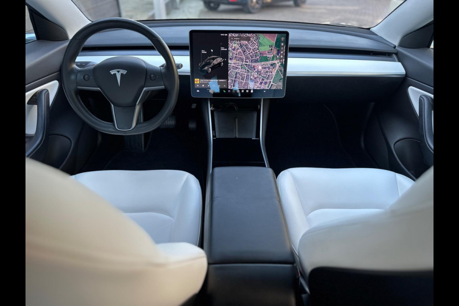 Tesla Model 3 Long Range  351 pk AWD 75 kWh, 76000 km, panoramadak, leder, Nederlandse auto met nap