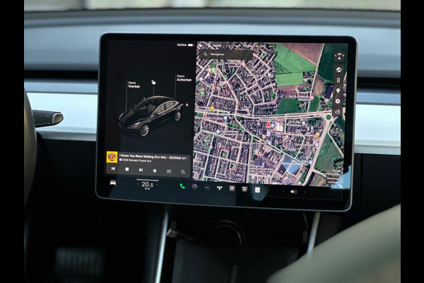 Tesla Model 3 Long Range  351 pk AWD 75 kWh, 76000 km, panoramadak, leder, Nederlandse auto met nap