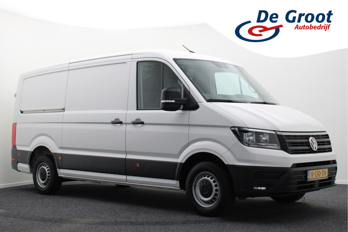 Volkswagen Crafter 35 2.0 TDI L3H2 Highline 3-Zits, Apple Carplay, Airco, Cruise, Navigatie, PDC