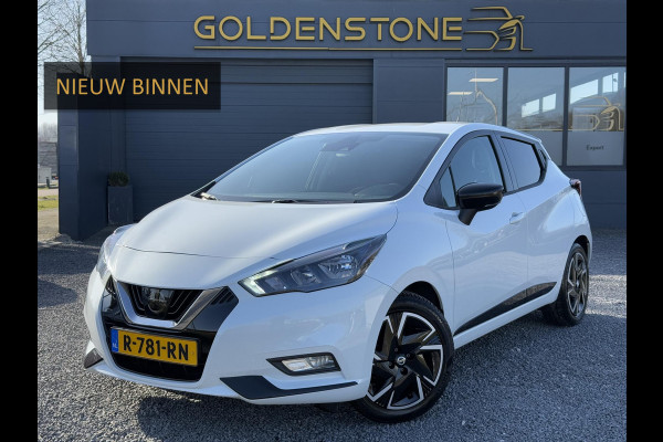 Nissan Micra 1.0 IG-T Tekna 1e Eigenaar,Navi,Bose,Airco,Cruise,PDC,N.A.P,APK tot 11-2026