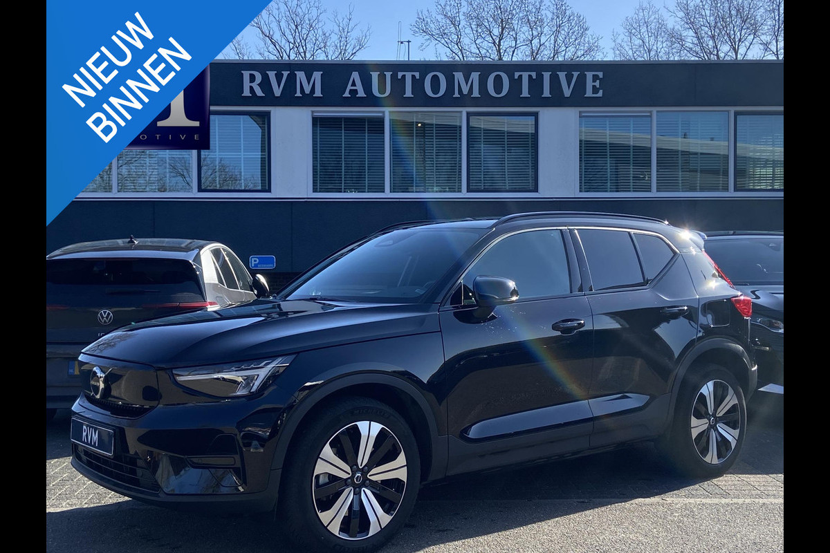 Volvo XC40 Recharge Twin Plus | ELEK. TREKHAAK | STOEL + STUURVERWARMING | RIJKLAAR INCL. 12 MND. BOVAGGARANTIE